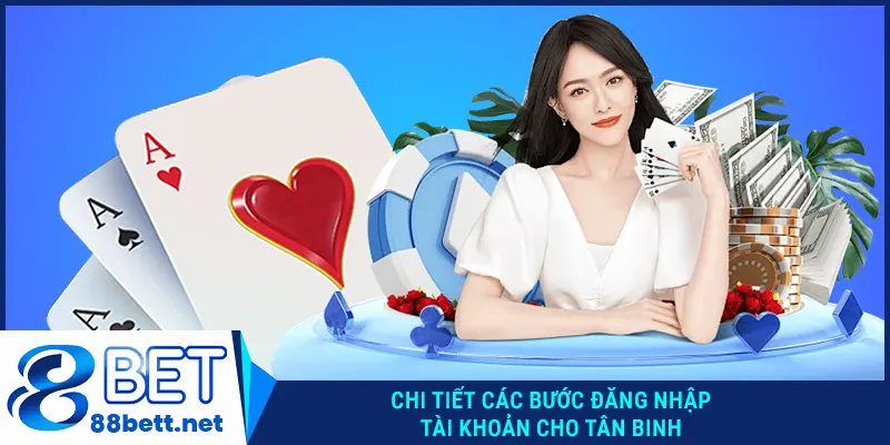 Chi tiết các bước đăng nhập 88Bet cho tân binh