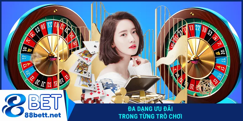 Đa dạng ưu đãi trong từng trò chơi