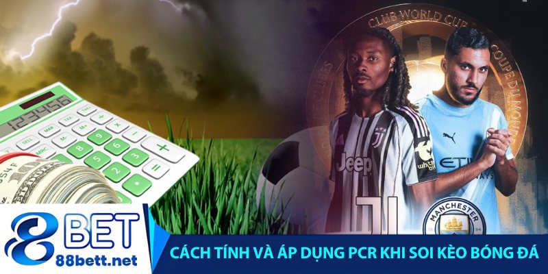 Cách tính và áp dụng PCR khi soi kèo bóng đá