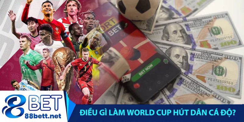 Điều gì làm world cup hút dân cá độ